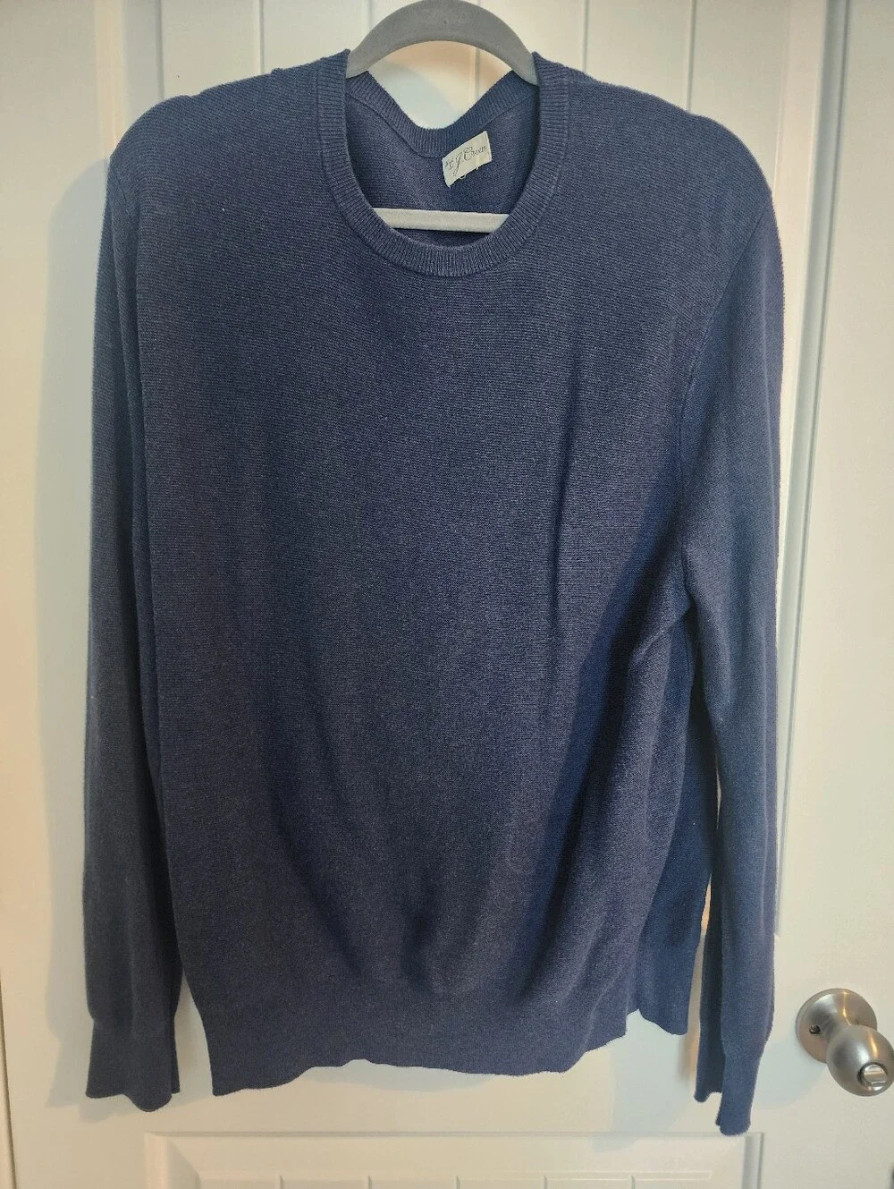 J. Crew Men’s Dark Blue Crewneck Sweater